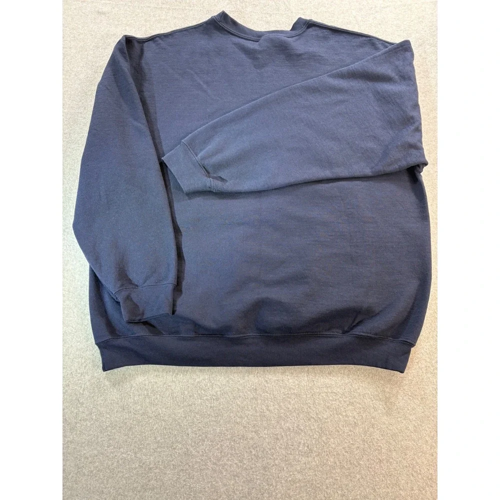 Gildan Heavy Blend Blue For the Love of the Game American‎ Flag Sweatshirt XL